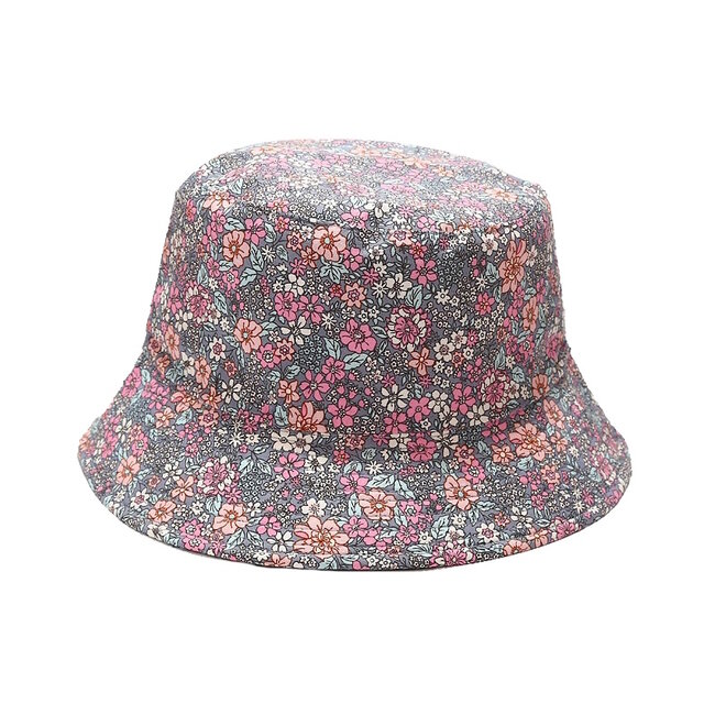 Fashion Favorite Bucket Hat - Bloem Lila | Katoen | Fashion Favorite