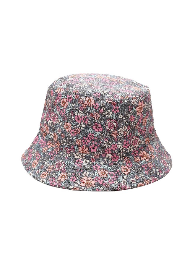 Bucket Hat - Bloem Lila