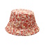 Fashion Favorite Bucket Hat - Bloem Rood | Katoen | Fashion Favorite