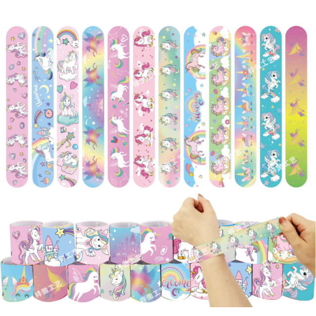 12 stuks - Klaparmband Unicorn | Fashion Favorite