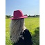 Fashion Favorite Fedora Hoed | Chain Fuchsia | Verstelbaar | Fashion Favorite