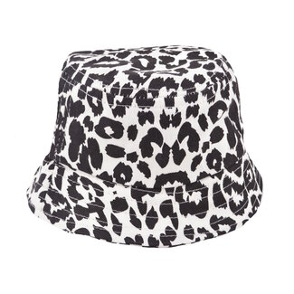 Fashion Favorite Kinder Bucket Hat - Panter Zwart/Wit