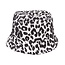 Fashion Favorite Kinder Bucket Hat - Panter Zwart/Wit | 52-54 cm | Katoen