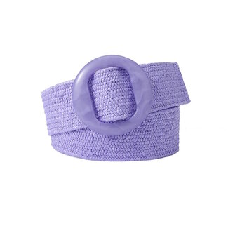 Fashion Favorite Colorful Gevlochten Riem - Lila