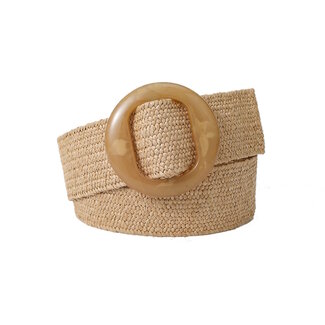 Fashion Favorite Colorful Gevlochten Riem - Beige