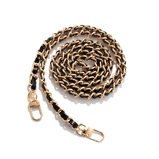 Fashion Favorite Bag Strap / Tas Riem Chain - Zwart/Goud