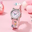 Fashion Favorite Kinderhorloge 3D Eenhoorn/Unicorn Roze | Kunststof/Plastic |  Ø 20 mm | Fashion Favorite