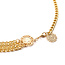 Fashion Favorite Buikketting Chain Coin - Goudkleurig | 85 cm | Bijoux