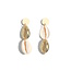 Fashion Favorite Ibiza Shell Oorhangers - Gold