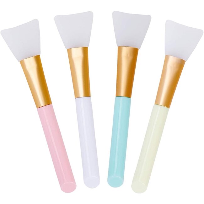 Maskerkwast Siliconen | Geel | Fashion Favorite