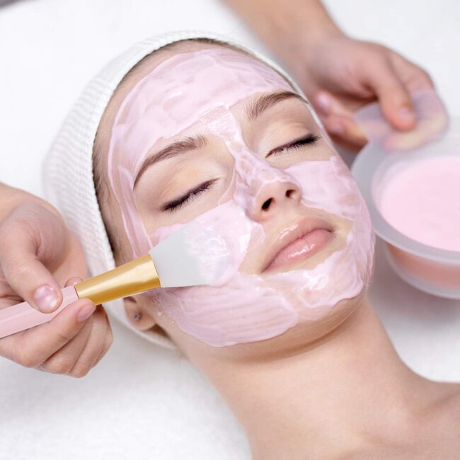 Maskerkwast Siliconen | Geel | Fashion Favorite