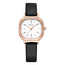 Fashion Favorite Retro Square Horloge - Zwart