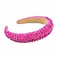 Fashion Favorite Glitter Diadeem - Fuchsia