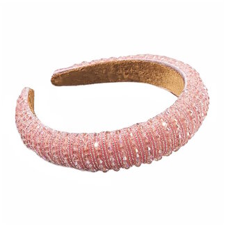 Fashion Favorite Glitter Diadeem - Lichtroze