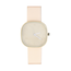 Fashion Favorite Pastel Color Horloge Square - Cream Vanilla | Siliconen | Ø 38 mm