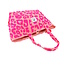 Fashion Favorite Shopper Leopard  - Neon Pink | 36 x 33 x 18 cm | Canvas/Katoen