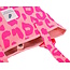 Fashion Favorite Shopper Leopard  - Neon Pink | 36 x 33 x 18 cm | Canvas/Katoen