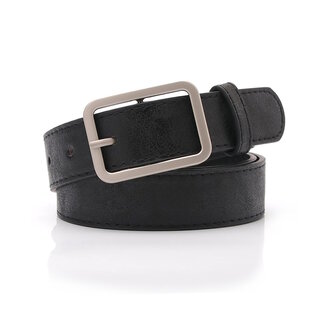 Fashion Favorite Metallic Riem - Black