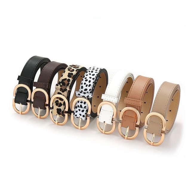 Simple Riem - Zwart | Riemmaat 90 cm | 102 x 3 cm | Kunstleer