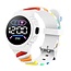 Fashion Favorite Swirl Digital Horloge - Wit | Ø 37 mm | Fashion Favorite