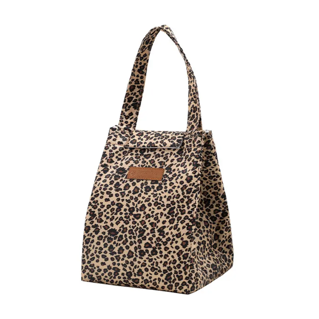 Fashion Favorite Koeltas Leopard  | Lunchtas | Nylon | 23 x 18 x 18 cm