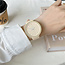 Fashion Favorite Pastel Color Horloge - Cream Vanilla | Siliconen | Ø 41 mm