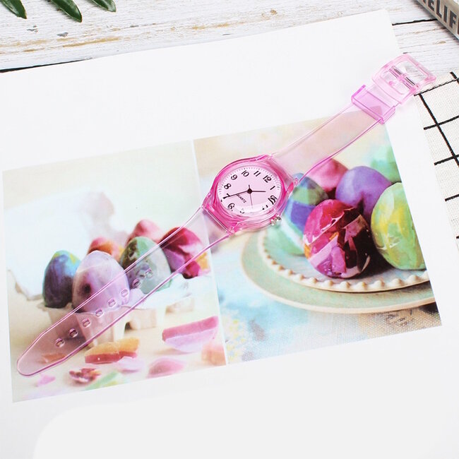 Fay Kinderhorloge - Roze | Kunststof/PVC | Fashion Favorite