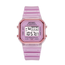 Fashion Favorite Color Digital Horloge - Paars | Ø 36,5 mm | Siliconen