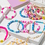 Fashion Favorite Smiley Armbanden Set - Roze | 8- delig | Fashion Favorite