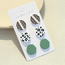 Clay Stud Oorbellen - Set #1 | Hexagon - Acryl | 1,8 x 1,8 cm