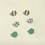 Fashion Favorite Clay Stud Oorbellen - Set #1 | Hexagon - Acryl | 1,8 x 1,8 cm