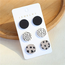 Fashion Favorite Clay Stud Oorbellen - Set #2 | Rond - Acryl | 1,8 x 1,8 cm