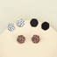 Fashion Favorite Clay Stud Oorbellen - Set #4 | Hexagon - Acryl | 1,8 x 1,8 cm