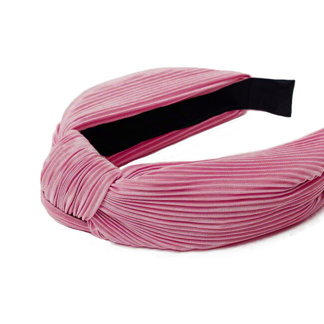 Fashion Favorite Geplisseerde Diadeem / Haarband - Roze