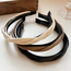 Fashion Favorite Vlecht PU leder Diadeem - Zwart | Kunstleer | Fashion Favorite