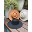 Fashion Favorite Fedora Hoed - Brim Zwart | Verstelbaar | 56 - 60 cm