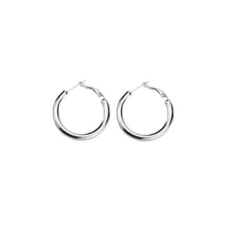 Fashion Favorite Chunky Hoops Oorringen - Zilverkleurig 20 mm