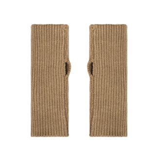 Fashion Favorite Ribgebreide Handwarmers - Khaki