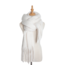 Fashion Favorite Winter Sjaal - Creme/Wit | Polyester | 190 x 45 cm