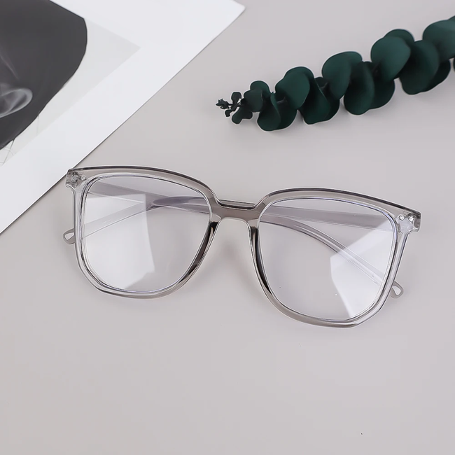 Computer Bril - Grijs | Anti Blauw Licht / Bril Zonder Sterkte