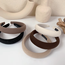 Fashion Favorite Color Haarband / Diadeem | Taupe | Katoen/Polyester