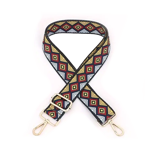 Fashion Favorite Bag Strap / Tas Riem - Colorful Ethnic #3 | Schouderriem