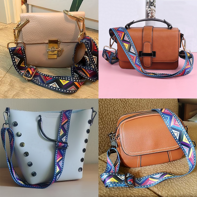 Bag Strap / Tas Riem - Colorful Ethnic #1 | Schouderriem