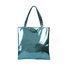 Fashion Favorite Metallic Shopper - Blauw | 38 x 36,5 cm | Schoudertas | PU Leer