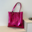 Fashion Favorite Metallic Shopper - Roze | 38 x 36,5 cm | Schoudertas | PU Leer