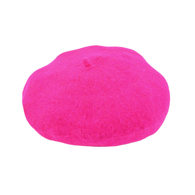 Fashion Favorite Franse Baret - Roze | Polyacryl | One Size