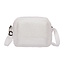 Fashion Favorite Teddy Tasje - Wit | 19 x 8 x 15 cm | Polyester / Acryl