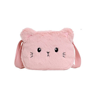 Fashion Favorite Fluffy Tasje - Poes Roze