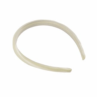 Fashion Favorite Satijn Diadeem / Haarband - Creme