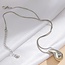 Fashion Favorite Druppel Ketting - Zilverkleurig | 40 + 5 cm | Stainless Steel